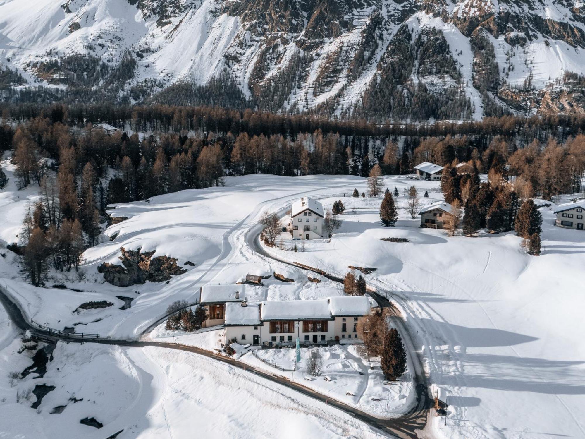 Hotel Chesa Pool Sils Maria Exteriér fotografie