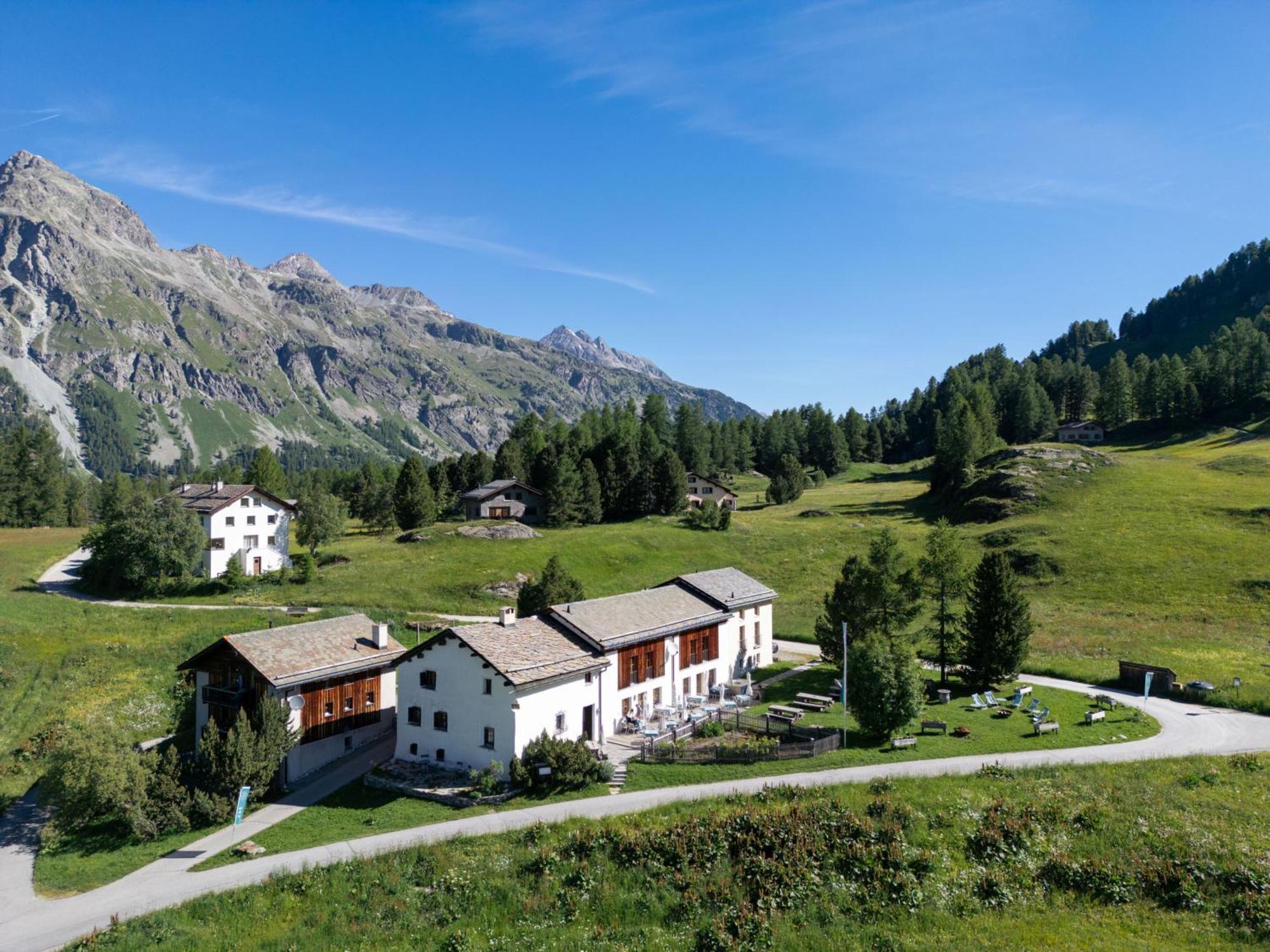 Hotel Chesa Pool Sils Maria Exteriér fotografie